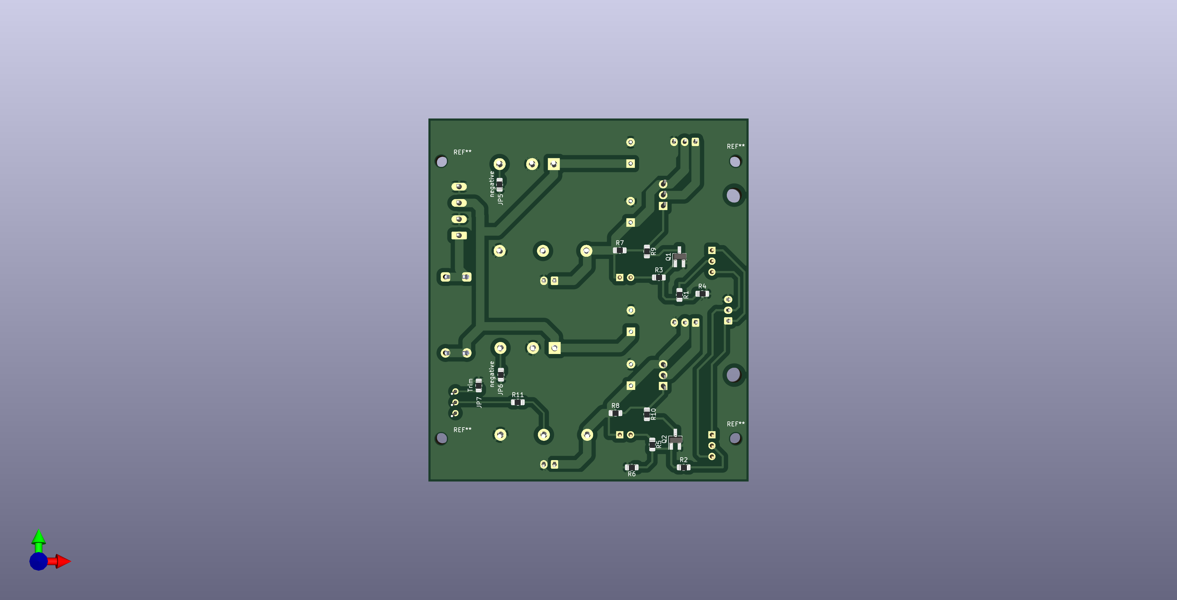 DC/DC-Board Rückseite