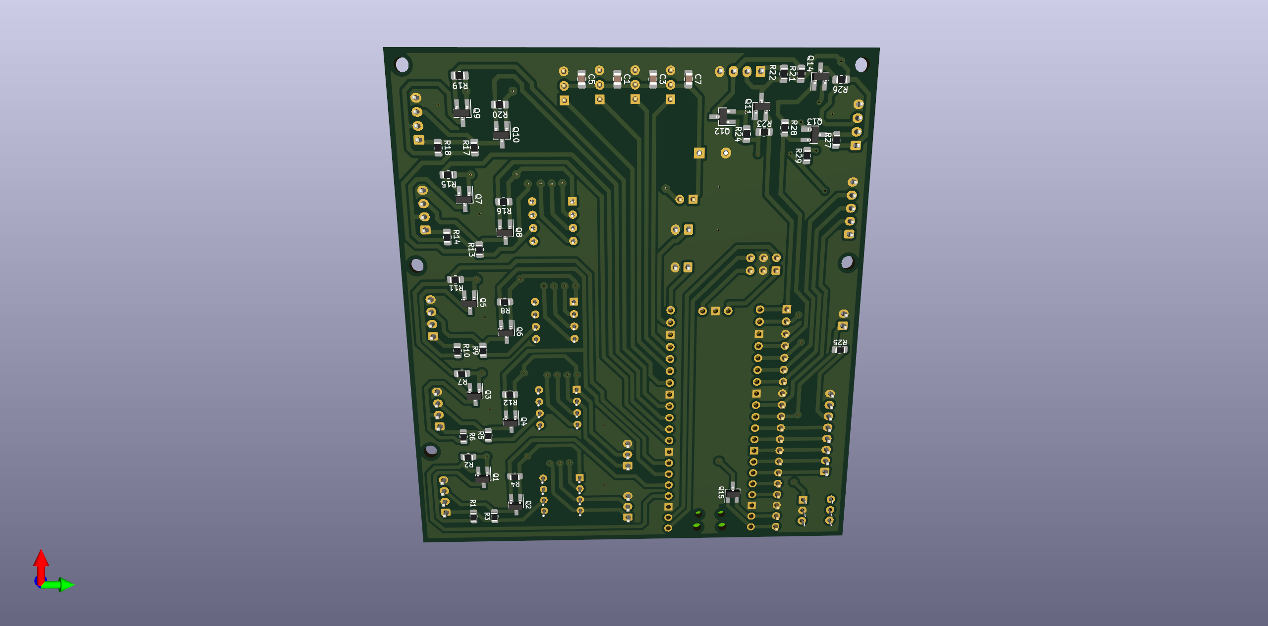 Adapter-Board Unterseite